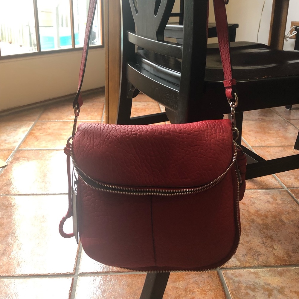 Vince Camuto Lamb Leather Crossbody Bag